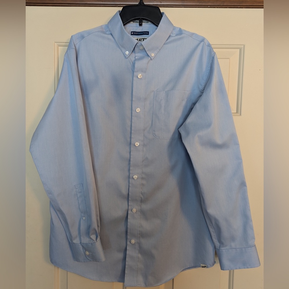 Men’s Solid Colored Dress Shirt